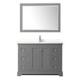 thumbnail image 6 of Wyndham Collection Wcv232348s-Qtz-Unsm46 Avery 48" Free Standing Single Basin Vanity Set -, 6 of 7