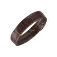 thumbnail image 4 of Uxcell 6 Pack PU Leather Loops Retaining Ring for 22mm Width Watch Band, Dark Brown, 4 of 5