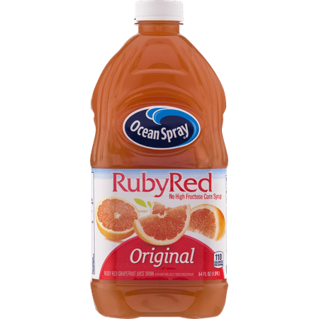 Ocean Spray Ruby Red Grapefruit Juice Drink, 64 Fl. Oz.