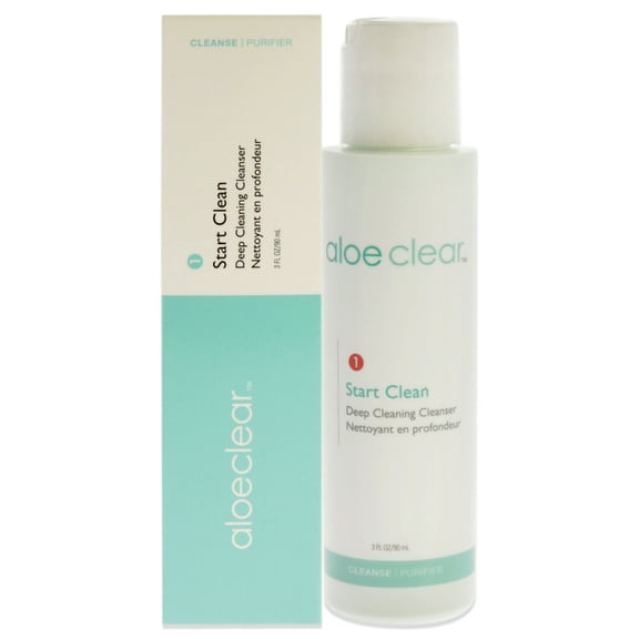Aloette Aloeclear Start Clean Deep Cleaning Cleanser, 3 oz Cleanser