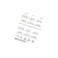 thumbnail image 3 of ZheElen Practice Eyelash Lash Book Professional Lashes Training Exercise Girls Women pink white, 3 of 6