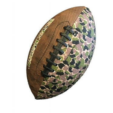 Sport Design Stitched Tactile Easy To Grip & Throw Football Camo, 10.75"