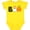 Yellow, variant on Inktastic Halloween Boo Cute Ghost and Pumpkin Boys or Girls Baby Bodysuit