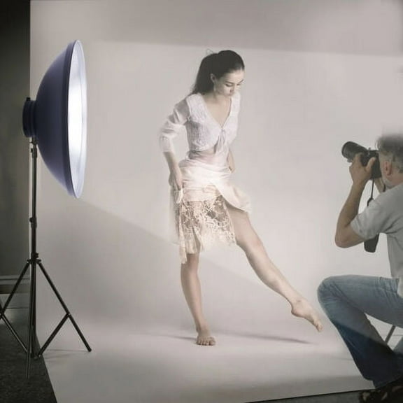 16'' Reflector Beauty Dish w/ Honeycomb Grid f/ Bowens Mount Studio Flash Light