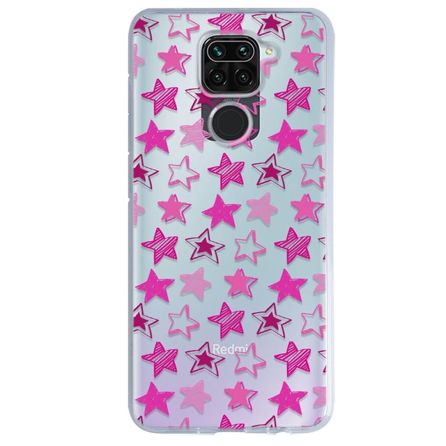 Funda para Xiaomi Redmi Note 9 InstaCase Dibujo de Estrellas Antigolpes
