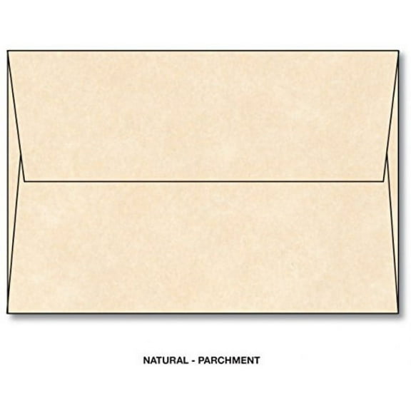 Parchment Natural - A6 Envelopes (4 3/4 X 6 1/2) - 25 Per Pack