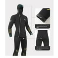 thumbnail image 3 of Men's 5mm 2-Piece Hooded Diving Wetsuit - Blindstitched Thermal for Cold Water Spearfishing, 3 of 6
