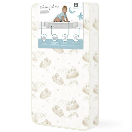 Dream on Me 3" Spring Coil Portable Crib Innerspring Mattress