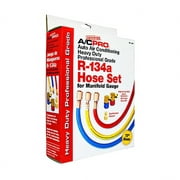 Interdynamics R134a Professional Grade Air Conditioning Hose Set - High and Low Quick Connects, 1 set, sold by set