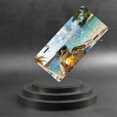 thumbnail image 6 of Relaxing Turtle on Beach Funny Personalized License Plate Rust-proof Stainless Steel Metal License Plate Suitable For Men And Women 12.2" x 6.2", 6 of 7