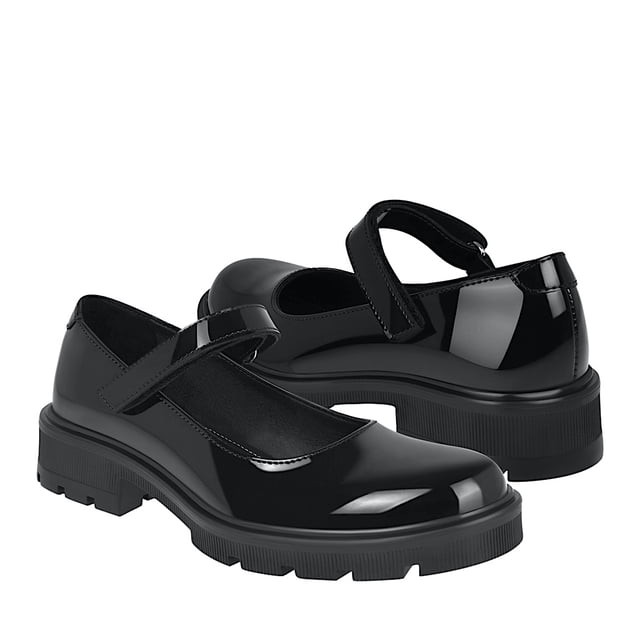 ZAPATOS DAMA GREEN LOVE 94072 CHAROL NEGRO