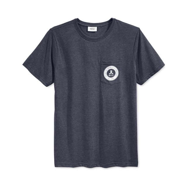 Camiseta gráfica WeSC Icon Circle Mini para hombre azul mediano