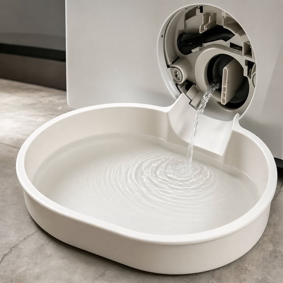 Ltvvegg Washing Machine Drain Pan, Drip Pan For Front Load Washer and Dryer Mat for Floor Protection