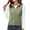 Green, variant on Fleece Jacket Women Nelozsy Women's Rocking Velvetsleeveless Full Zippered Velvet Top With Zipper Pocket Outdoor Warm Shoulder Light Blue M