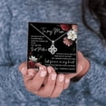 thumbnail image 3 of To My Mom Necklace From Son Daughter, Necklace for Mom, Gifts For Mom, Meaningful Gifts For Mother, Pendant Jewelry with Message Card, Mother's Day Gift,Birthday Gift, Valentines Day Gifts for Mom, 3 of 5
