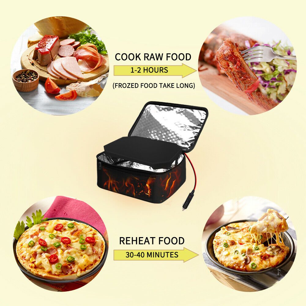 Portable Food Warmer 12V or Battery Powered