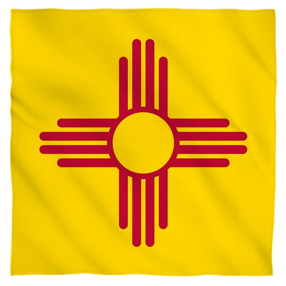 - New Mexico Flag - Bandana - 22" x 22"