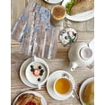 thumbnail image 4 of Blue Brown Forest Kitchen Dish Towels for Drying Dishes Set of 4, Modern Oil Painting Art Waffle Weave Microfiber Hand Tea Bathroom Towels Quick Dry & Absorbent Towel 15.7x23.6, 4 of 7