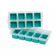 thumbnail image 2 of Dependable Industries Silicone and Plastic 8-Cavity Flexible Ice Cube Trays 2 Count, 2 of 8