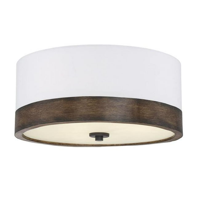 Meridian M60030WWD 3 Light Flush Mount - White