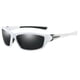 thumbnail image 2 of Gafas de sol polarizadas para hombre, gafas de sol deportivas irrompibles para esquiar y jugar al golf. Blanco negro, 2 of 9