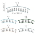 thumbnail image 3 of Organizador de mallas Toystoory Gancho de almacenamiento Giratorio Multicolor Verde, 3 of 6