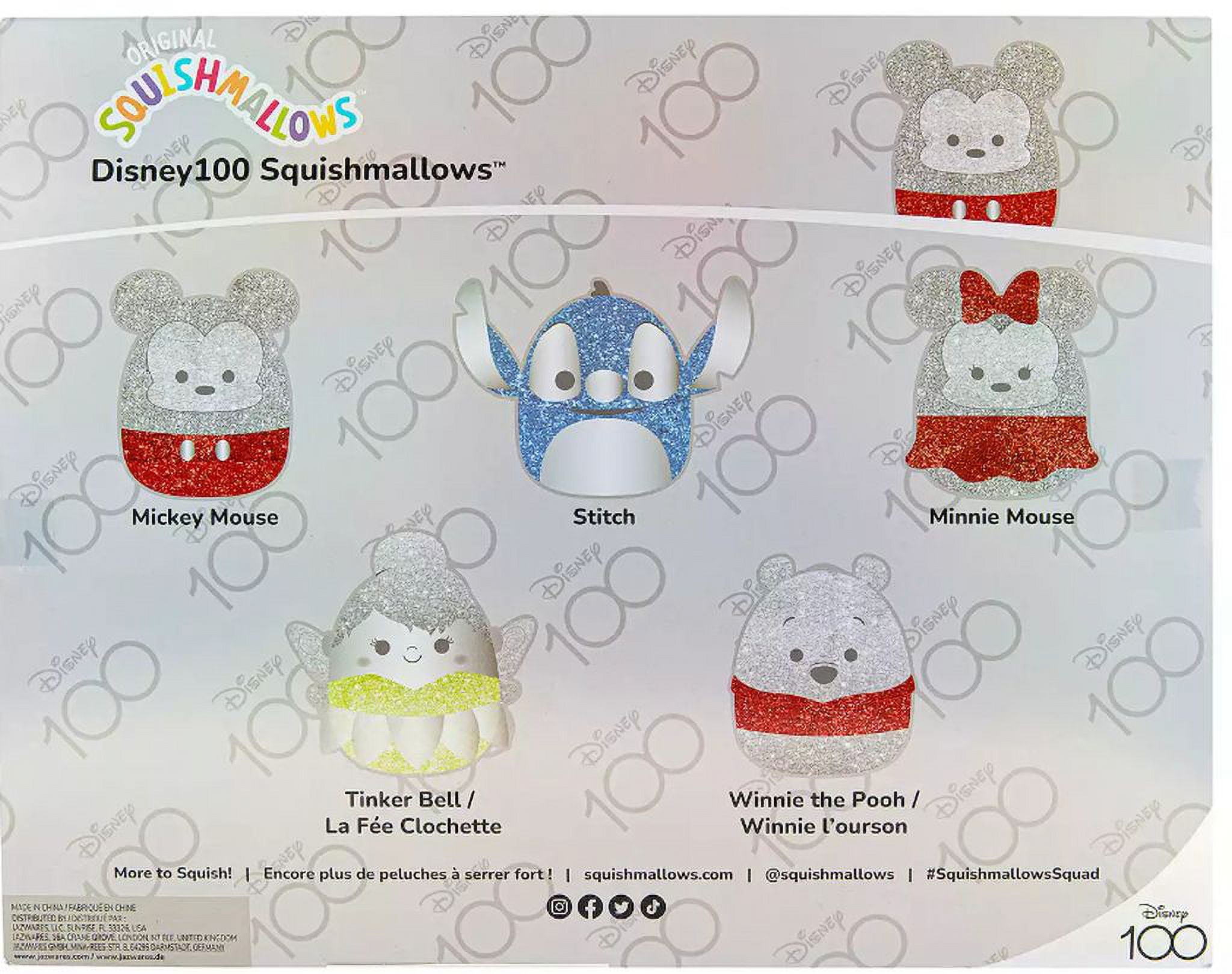 Disney 100 Years Squishmallow Collectible Box Set - Ultra