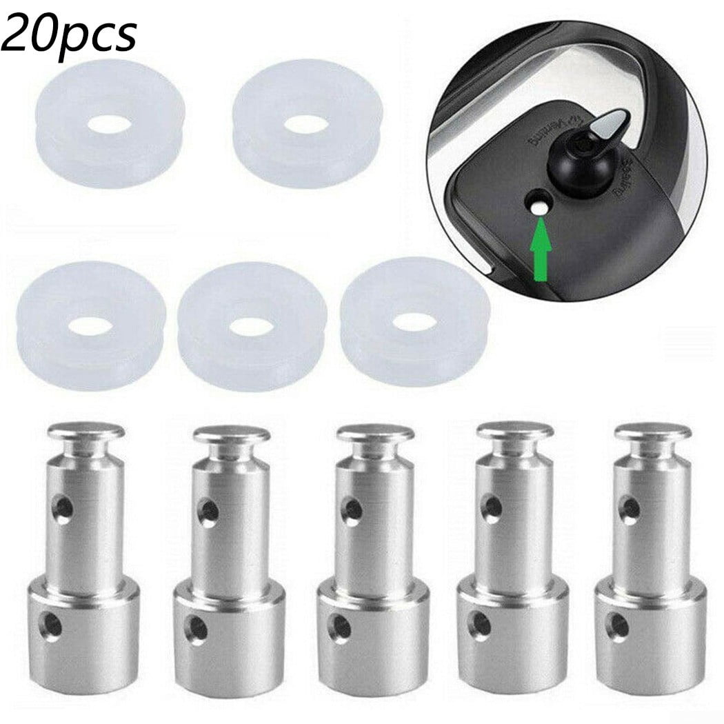 SODIAL 15 Pack Pressure Cooker Steam Valve Universal Replacement Floater and Sealer Fit Pressure Cooker XL PPC770 and PPC790 PPC780 YBD60-100 