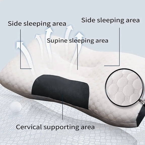 YBZ 3D Knitted Cotton Massage Pillow(1pack)