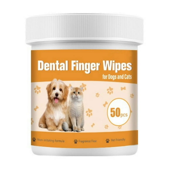 Pet Supplies Cat and Dog Teeth Cleaning Finger Mouth Care Tool for Fresh Breath and Plaque Removal Hygiene Solution for