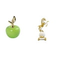 thumbnail image 1 of Estatua,Escultura de fruta artificial,estatua y artesanía,Colección de figuras de cerámica para decoración del hogar,Figura de escritorio,Estante de estatua de caballo para, 1 of 8