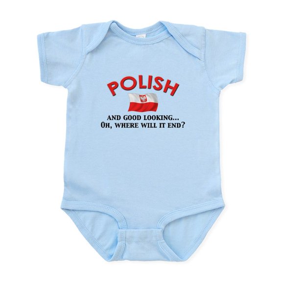 CafePress - Good Lkg Polish 2 Infant Bodysuit - Baby Light Bodysuit, Size Newborn - 24 Months