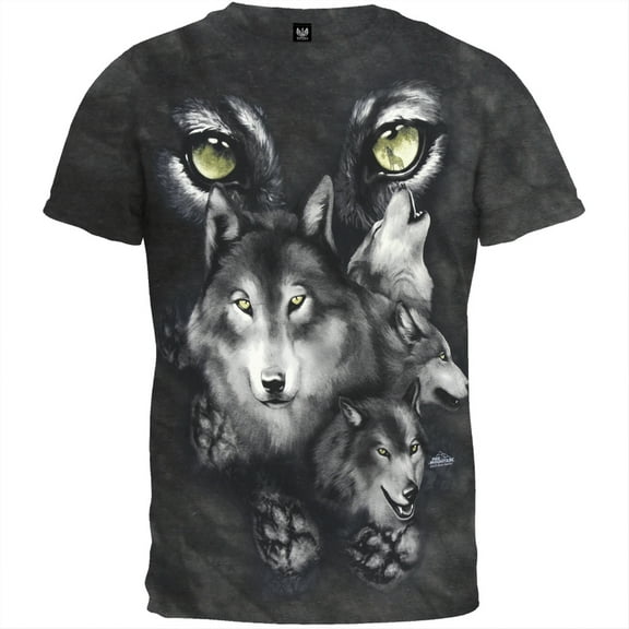 Moon Eyes Collage T-Shirt - Large