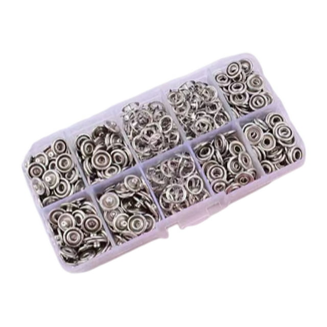 Toystoory Botones a presión de costura de primera calidad, sujetadores fuertes y confiables, botón de costura De coser 50 PCS