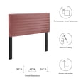 thumbnail image 7 of Modway Tranquil Twin Headboard in Dusty Rose, 7 of 7