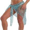 thumbnail image 1 of xiaxaixu Maillot de Bain pour Femmes Triangle Couvre-Bikini en Filet, 1 of 3