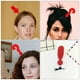 thumbnail image 2 of 12 pasadores para el pelo con forma de símbolo único para niñas, horquillas para el pelo, tocados de fiesta, 2 of 7