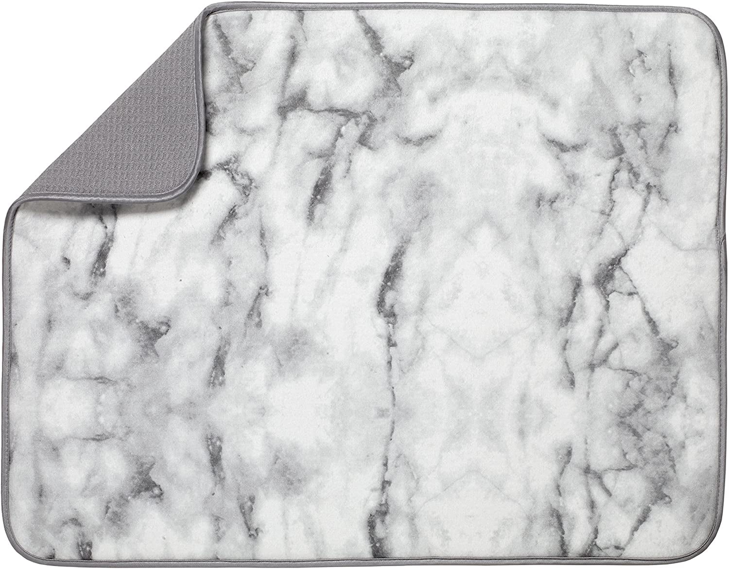  Bellemain XXL Dish Mat 24 x 17 (LARGEST MAT) Microfiber Dish  Drying Mat, Super absorbent (Gray): Home & Kitchen