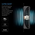 thumbnail image 4 of Sistema de ventilador de refrigeración AC Infinity AIRPLATE S9 para cine en casa, 4 of 8