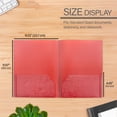 thumbnail image 3 of BAZIC 2 Pockets Poly Folder, Cubic Portfolio, Document Folders, 48-Pack, 3 of 6