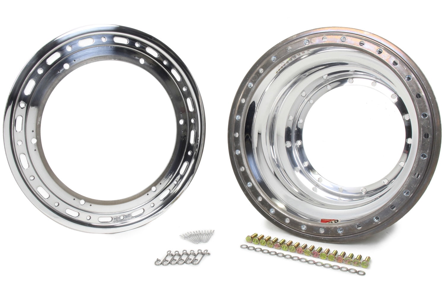 Weld Racing WELP858-5144-6 15 x 11.25 in. Bead-Loc Outer Wheel Half with Dzus No Cover