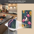 thumbnail image 5 of Yayeee Toggle Light Switch Wall Plate 1-Gang 4.5"x2.7" Home Decorative Outlet Cover, Yellow Floral Flamingo, 5 of 7
