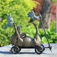 thumbnail image 1 of SPI Home 34893 Racer de Basse-Cour Tirer le Cheval&44; Canard & Poulets - 14 x 15.50 x 4.50 Po., 1 of 1