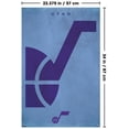 thumbnail image 3 of NBA Utah Jazz - Logo 25 Wall Poster with Push Pins, 22.375" x 34", 3 of 5