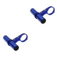 thumbnail image 4 of Extensor de manillar de bicicleta Toystoory soporte de aleación azul 10cm 2piezas, 4 of 6