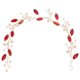 thumbnail image 1 of KAKOWELY Tocado de novia para boda, diadema de perlas para novia, elegante accesorio para el cabello de novia, 1 of 4