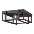 thumbnail image 2 of Golden Lighting Tribeca 2-light Outdoor Ceiling in Natural Black, 2 of 5