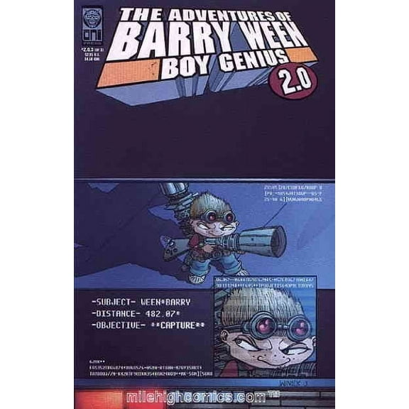 Adventures of Barry Ween, Boy Genius 2.0, The #3 VF ; Oni Comic Book