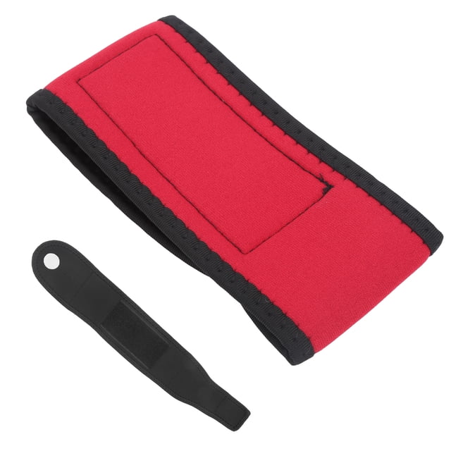 Wrist Support Straps Wraps for Cycling, Wrist Strap Wrap Support Brace High Reliability SBR Diving Material Practical To Use for Table Tennis for Basketball Full Black,Black