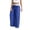 Blue, variant on Women's Side Stripe Pants Drawstring Elastic Waist Straight Leg Relaxed Fit Casual Long Pants with Pockets for Daily Wear and Travel Comfortable Lounge Pants